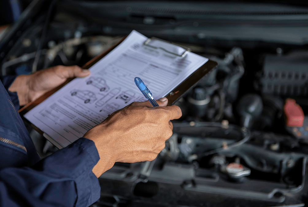 MOT and services provided by the car repair centres